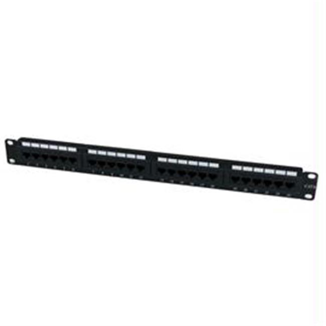 24 Port 1U Rackmount Cat6 Patch Panel 24 Port 1U Rackmount Cat6 Patch Panel